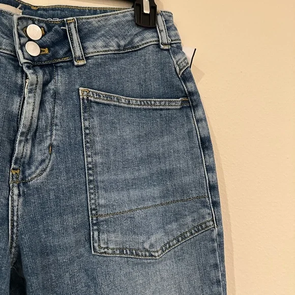 Pilcro Anthropologie wanderer Jeans in Light Blue Wash size 27 - Picture 3 of 11